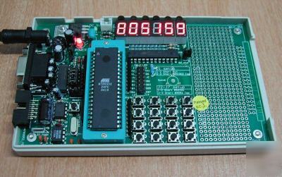 New 805159 8051 89C51 89S51 mcu kit, sbc, 6-digit led