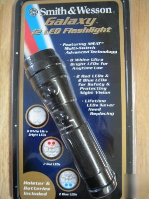 S&w smith & wesson galaxy led flashlight,police,hunting