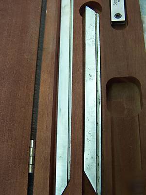 TW0 starrett protractors