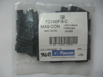 540PCS p/n TC100F08 ; snap on covr for th. conn 8P