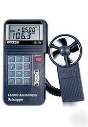 Extech 451126 cfm vane anemometer datalogger