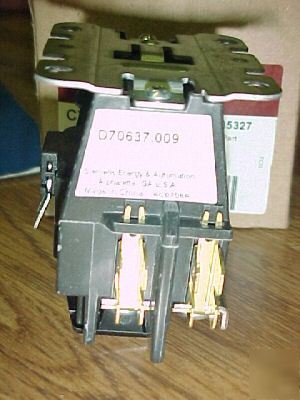 Hvac contactor 40AMP, 1POLE, 24VAC coil 600V