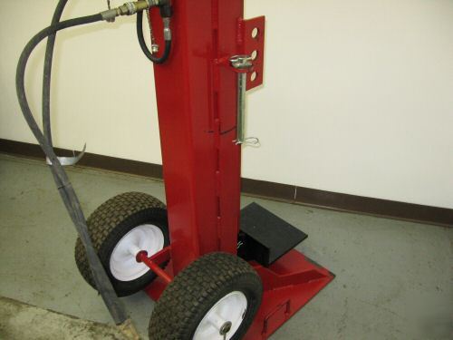 Hydraulic toe jack system precision truck equipment 