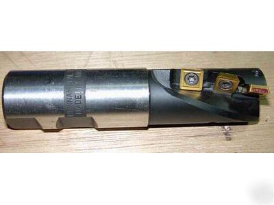 Kennametal end mill w/5 inserts K100J1R196M8-SXD138-3