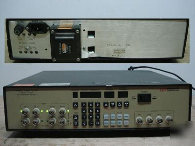 Krohnâ€“hite 3384 4CH tunable audio filter bessel lp/hp