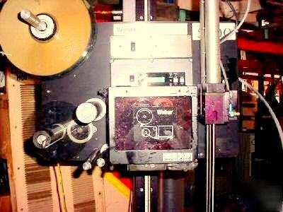 Labeler printer weber sato printhead w/ stand powers up