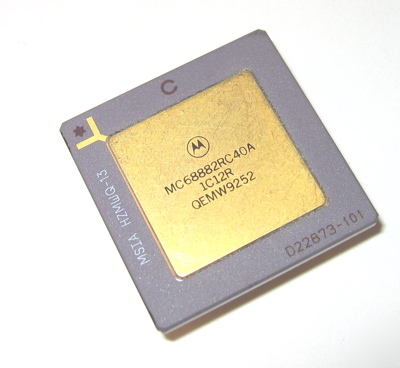 MC68302RC16C motorola cpu extremely rare only 1 piece