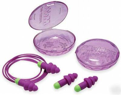 Moldex earplugs rockets corded 50 pair nrr 26