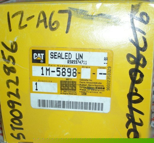 New lamp, 1M-5898 cat sealed beam 