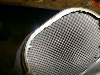 Scrap catalytic converter for recycle only, used #39