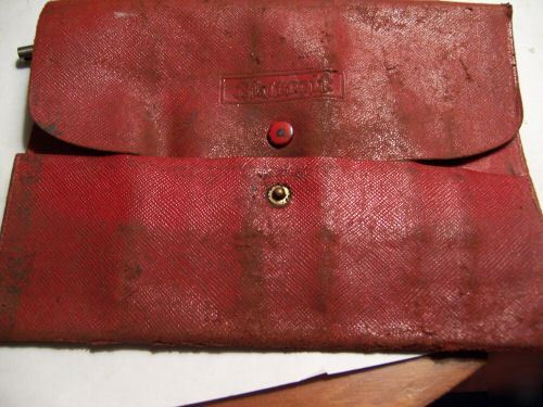 Vintage starrett telescoping hole gage set