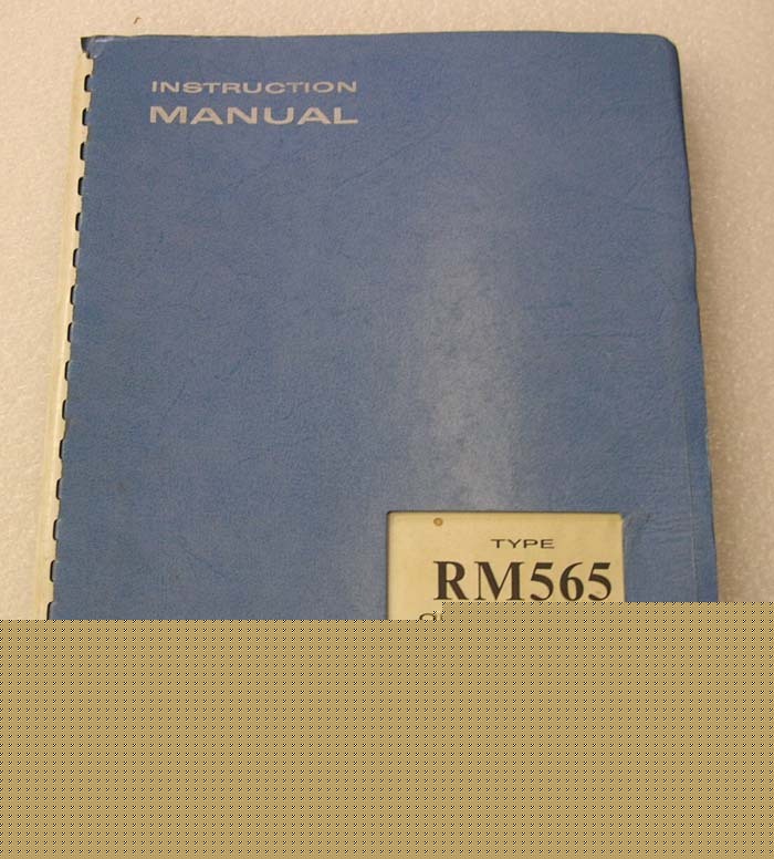 Tektronix RM565 oscilloscope op/service manual