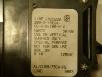Airpax 2 pole 100 amp breaker