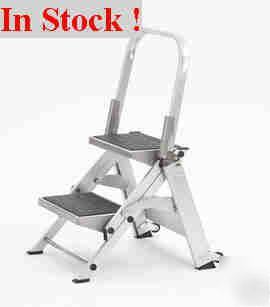 Boarding dock camper ladder - little giant two step 