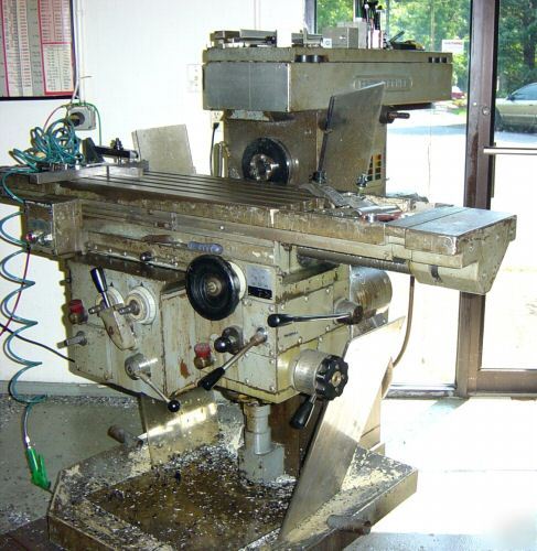 Fritz werner, model hf 1.5 horizontal mill