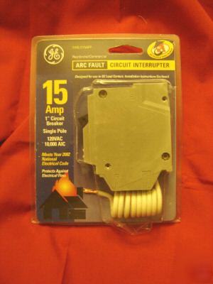 Ge 15 amp. THQL1115AFP arc fault afci circuit breaker