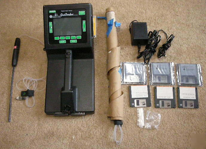 Msa pid gascorder organic vapor monitor 