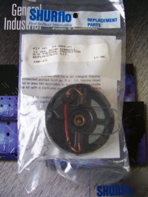 New shurflo part 94-004-01 rear endbell kit 12VDC pump 