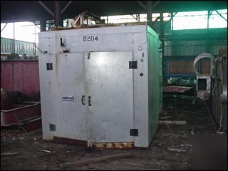 Rockwell standard truck oven, gas fired, 500 de - 18071