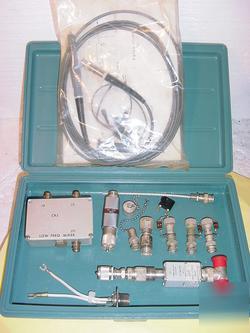 Tektronix tools lot P6006 probe, lf mixer test adapters