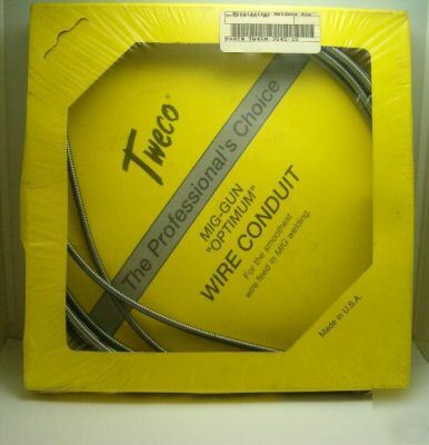 Tweco 45N354515 aluminum conduit mig gun .035-045 liner